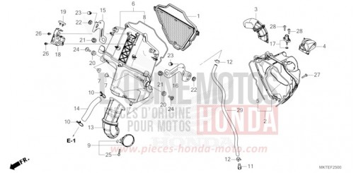 FILTRE A AIR ADV750S de 2025